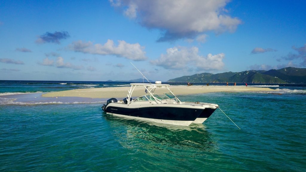sandy spit near jost van dyke bonus time charters bvis