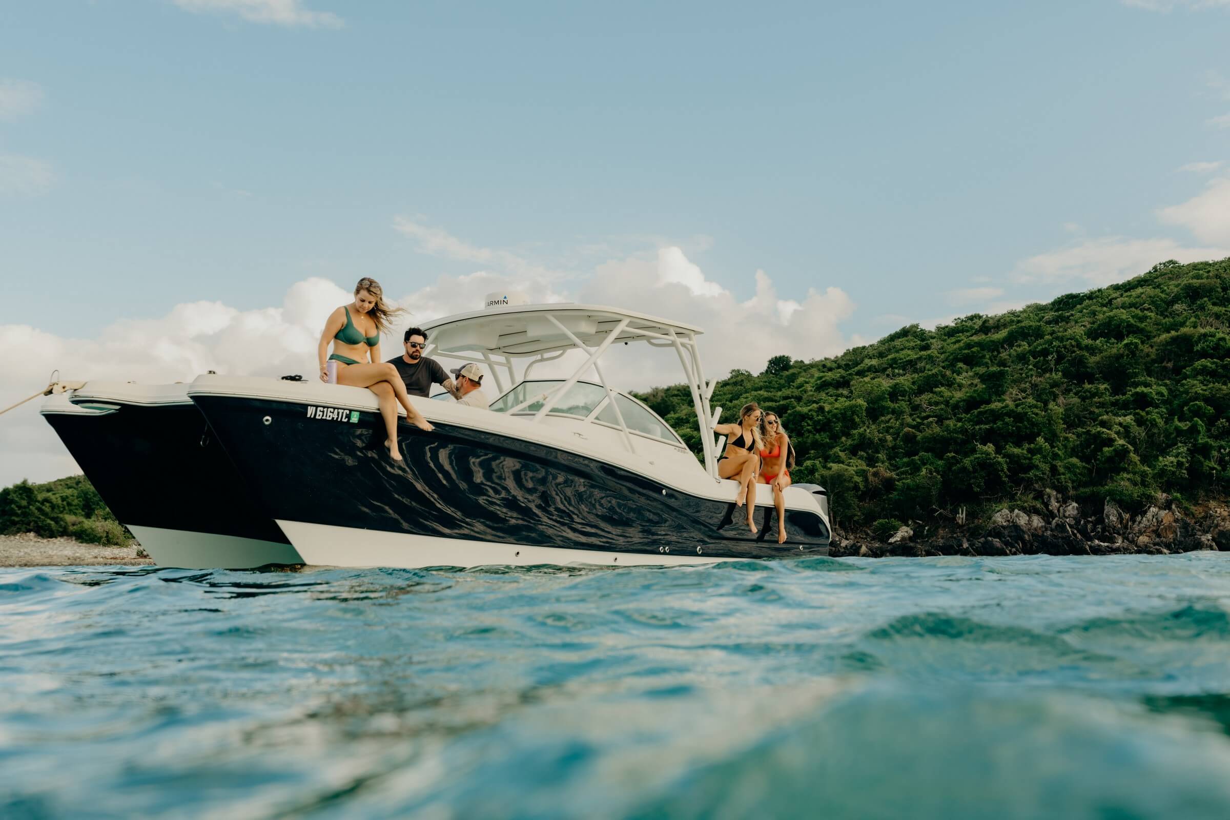 st john and st thomas half day boat charters into virgin Islands national park