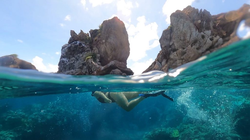 the indians snorkeling norman island bvi