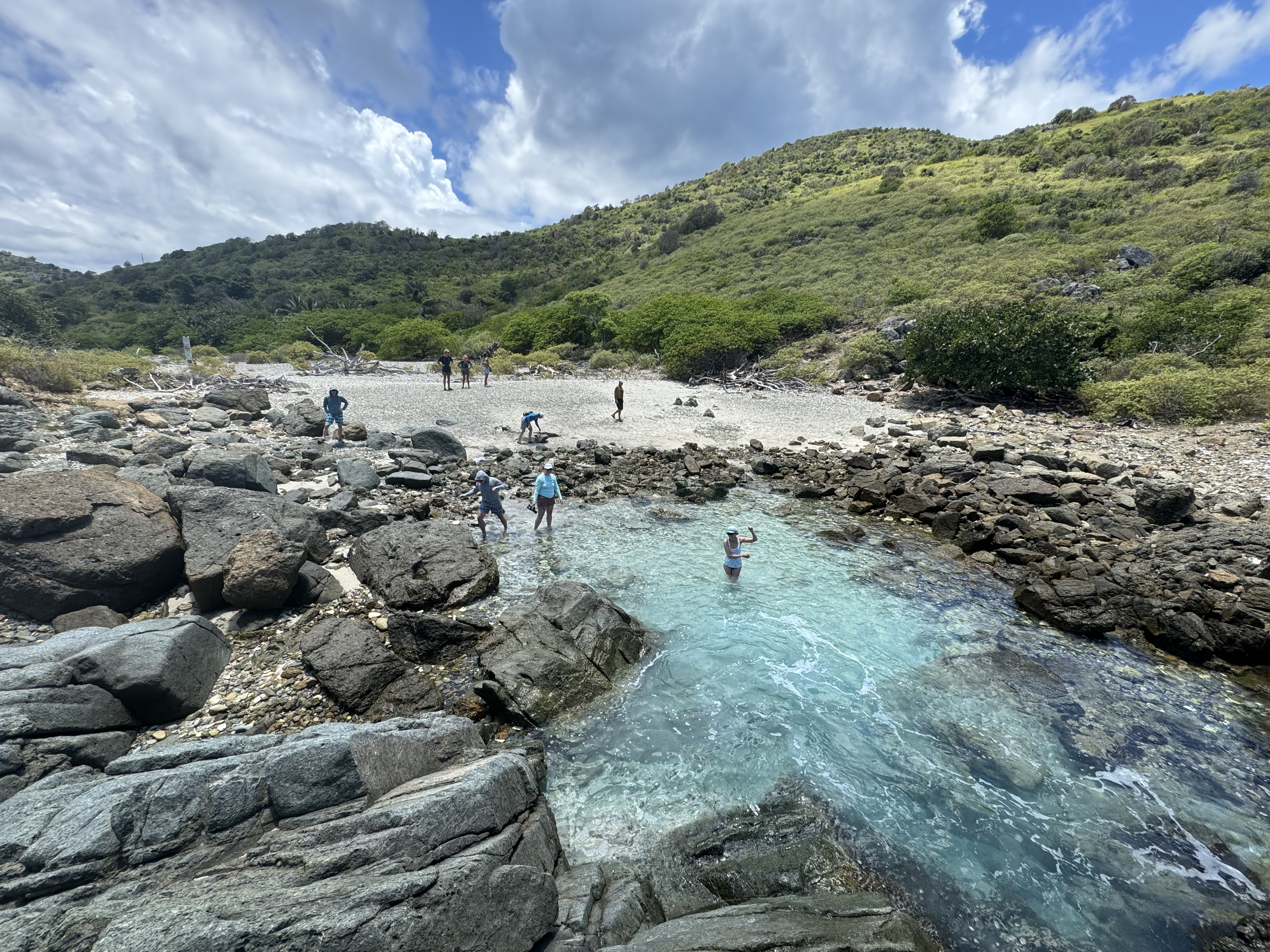 Bubbly pool on jost van dyke bvi