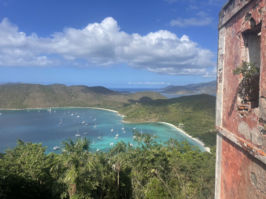 maho bay from america hill