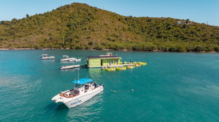 lime out floating taco bar by private charter st john usvi